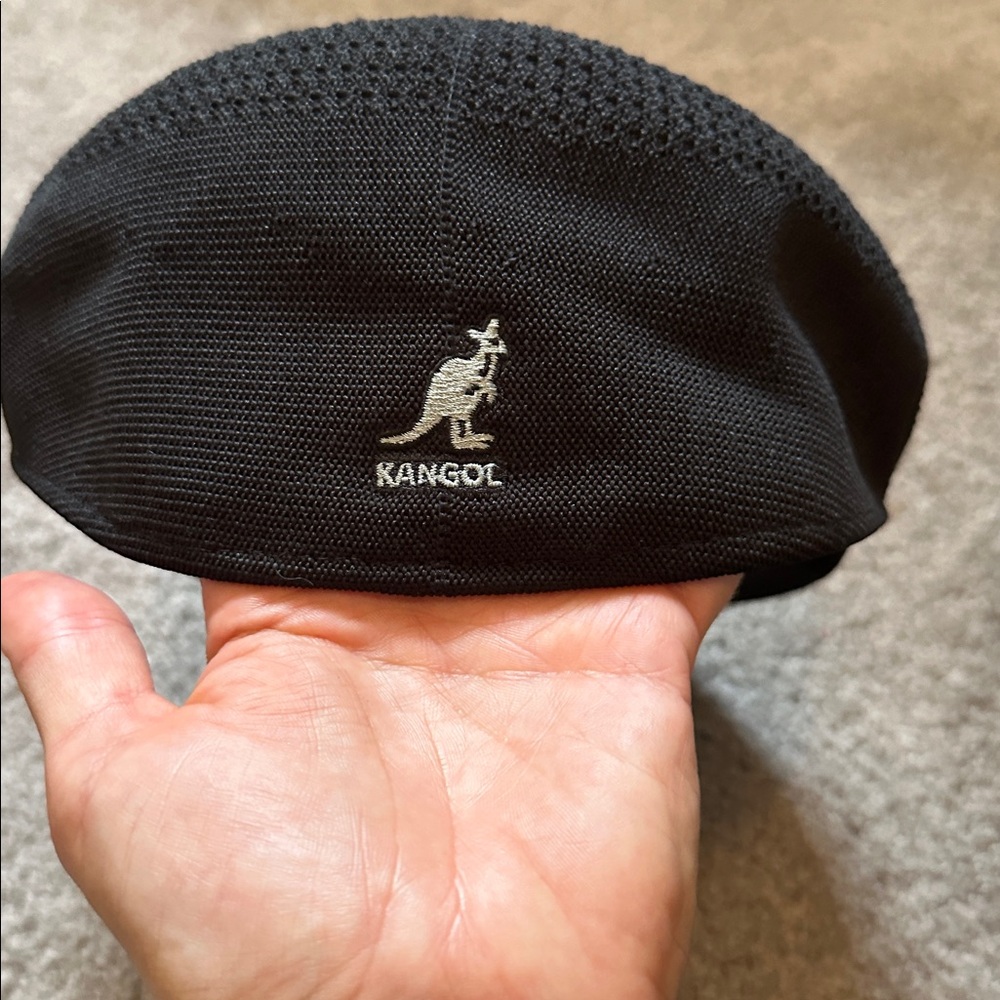 Kangol Classic Black Knit Beret